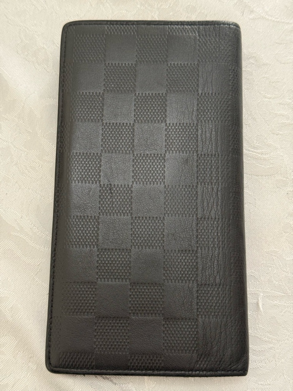 LOUIS VUITTON Damier Infini Brazza Wallet Onyx - Picture 3 of 14